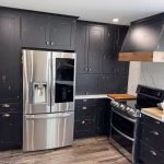 new cabinetry wall